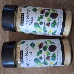 Epicure Sesame Noodle Salad Dressing Mix - Bundle of 2 - NWT